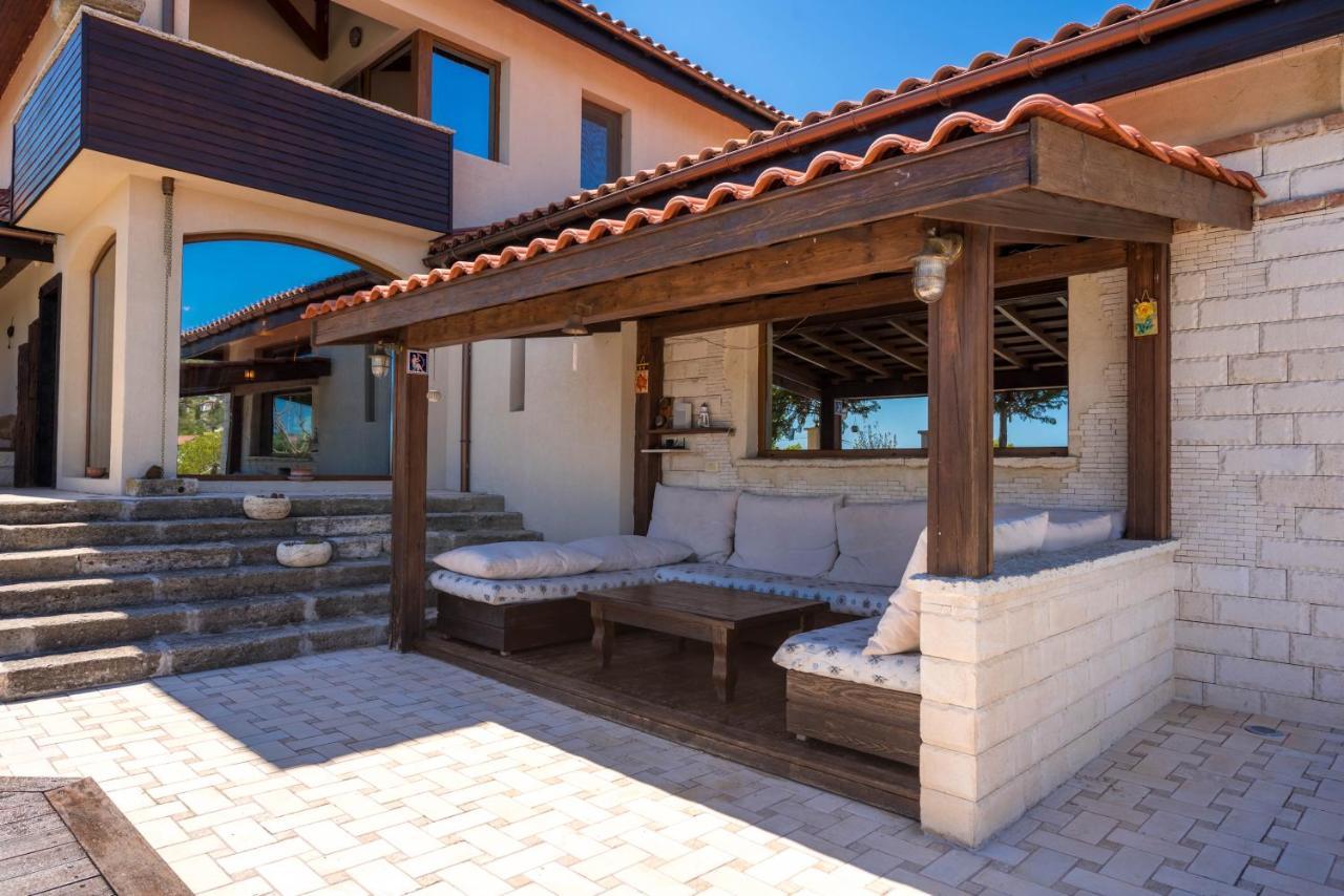 Villa Cook With Sea View - Heated Pool - At Balchik Ngoại thất bức ảnh