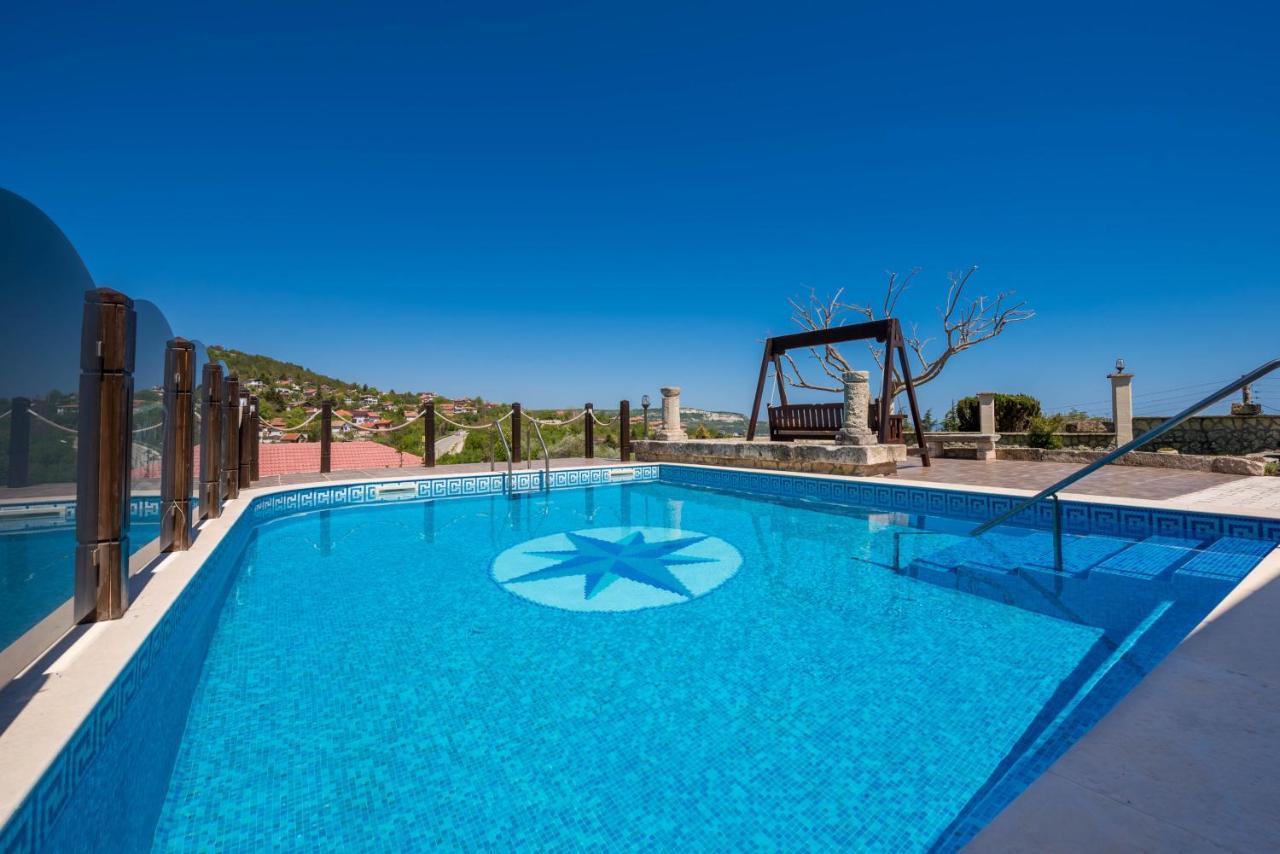 Villa Cook With Sea View - Heated Pool - At Balchik Ngoại thất bức ảnh