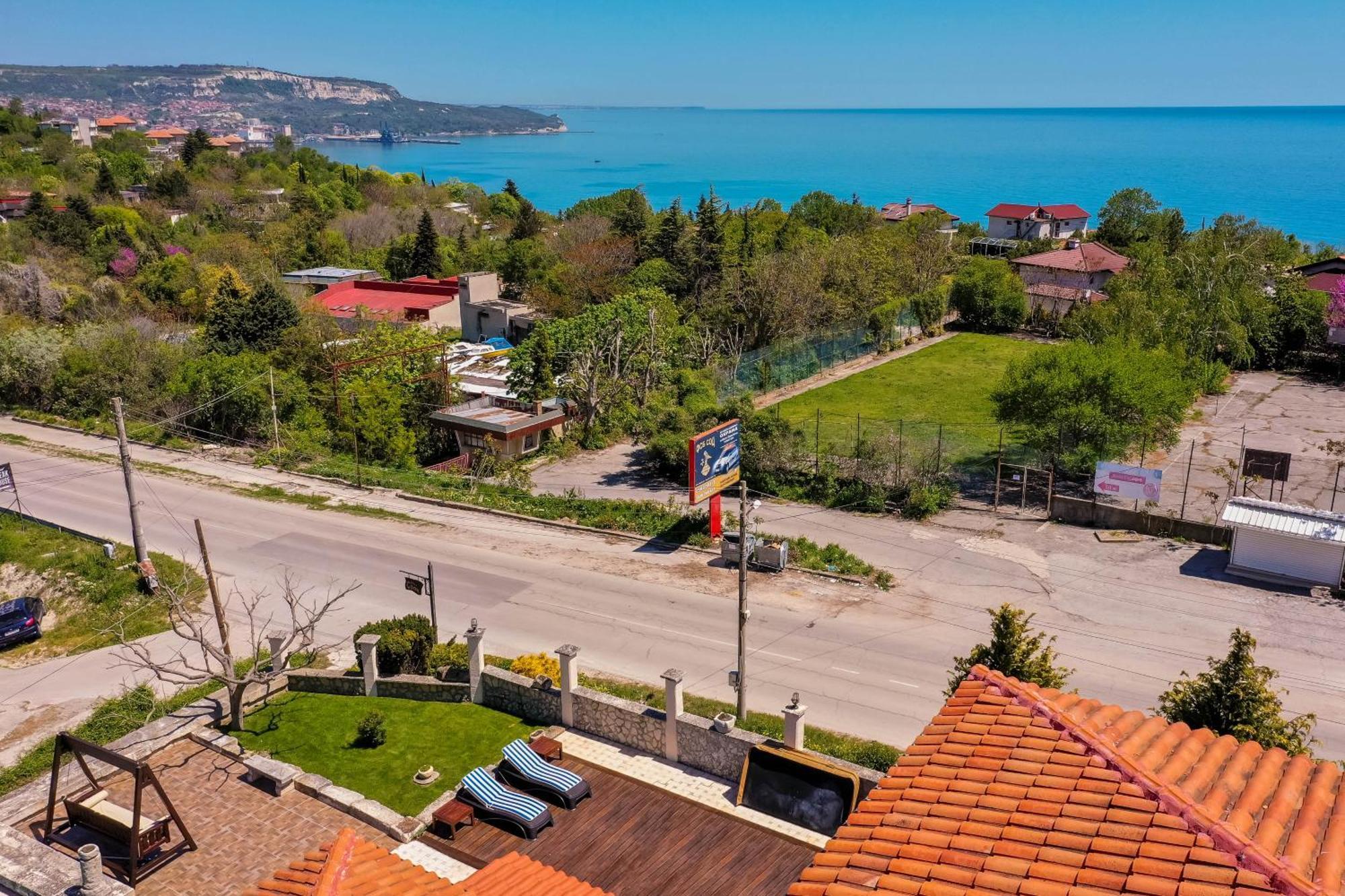 Villa Cook With Sea View - Heated Pool - At Balchik Ngoại thất bức ảnh